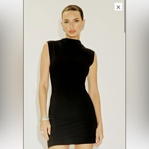 Reformation Alden Knit Mini Dress